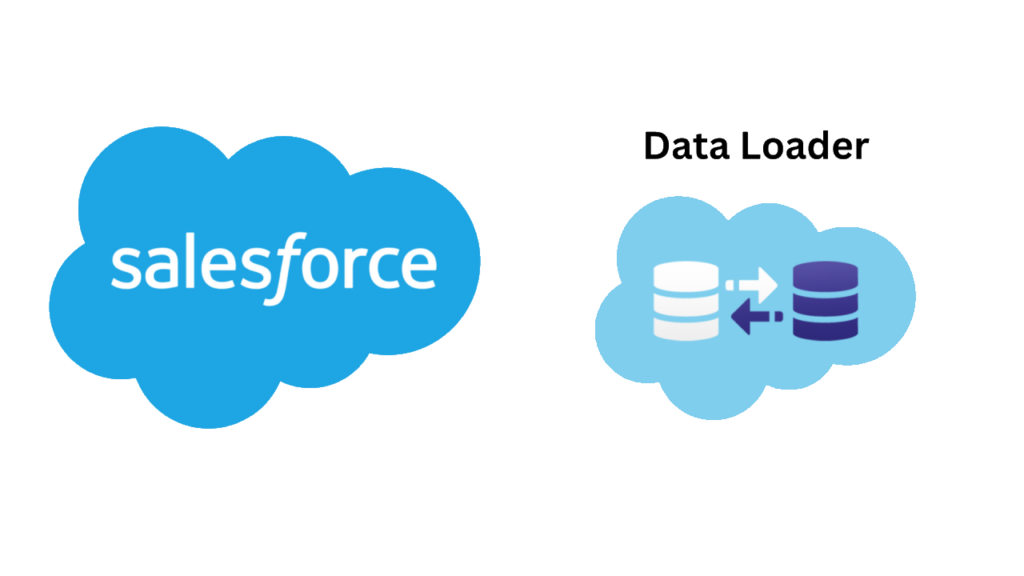 Image showing the logos for Salesforce and Salesforce Data Loader