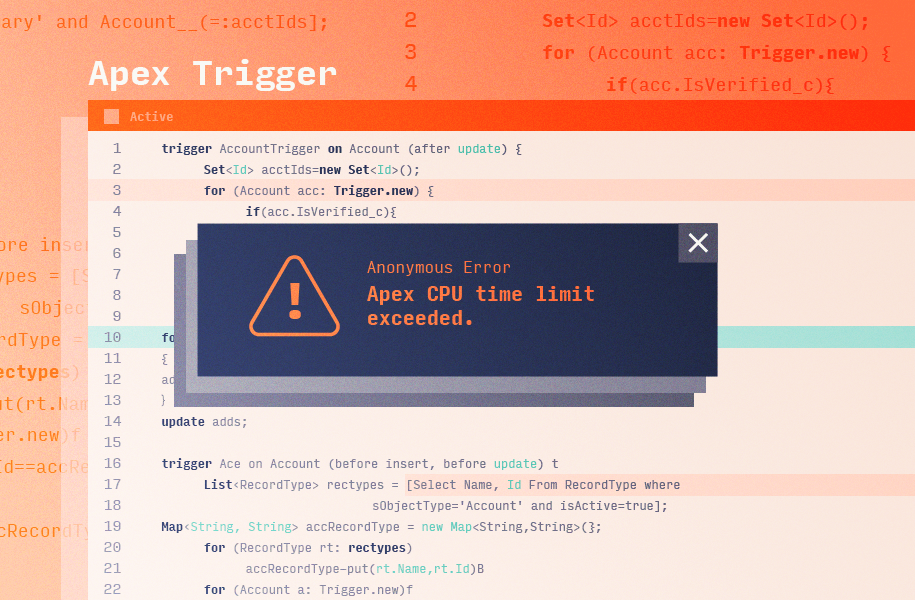 Apex CPU Time Limit Exceeded - 5 Causes and How to Fix It