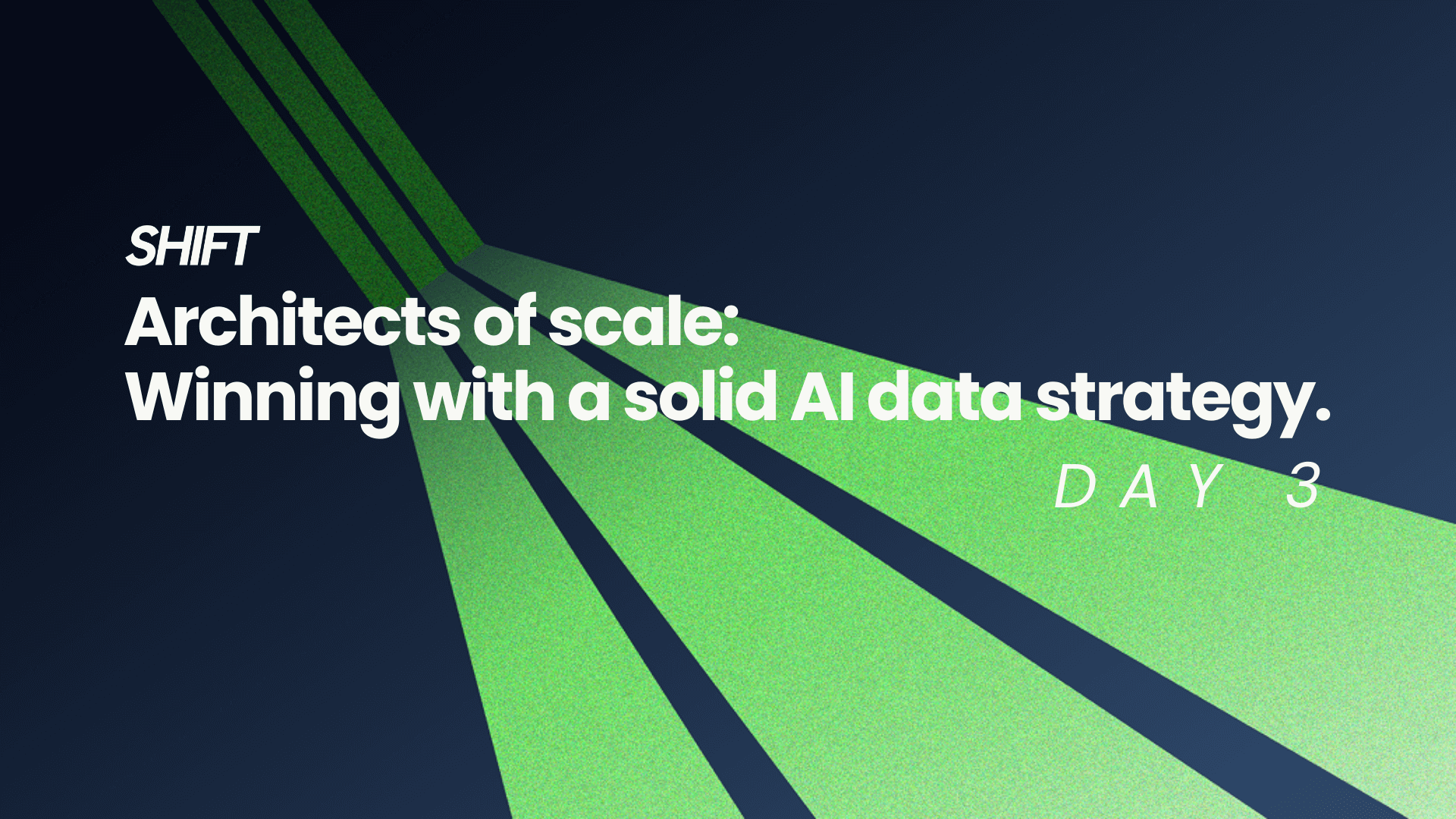 Architects of scale: Winning with a solid AI data strategy