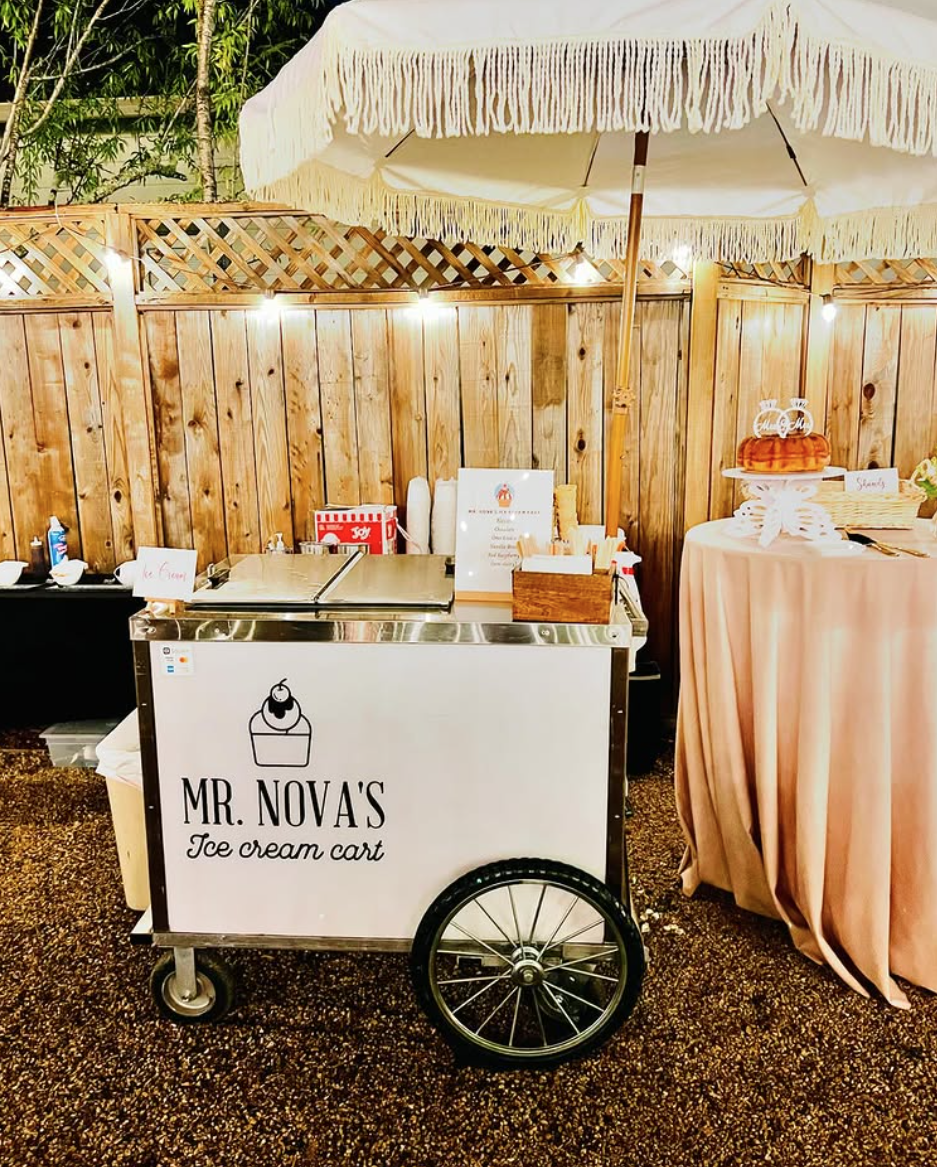 Ice cream cart