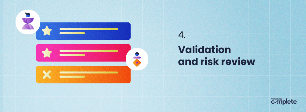 validation and risk review