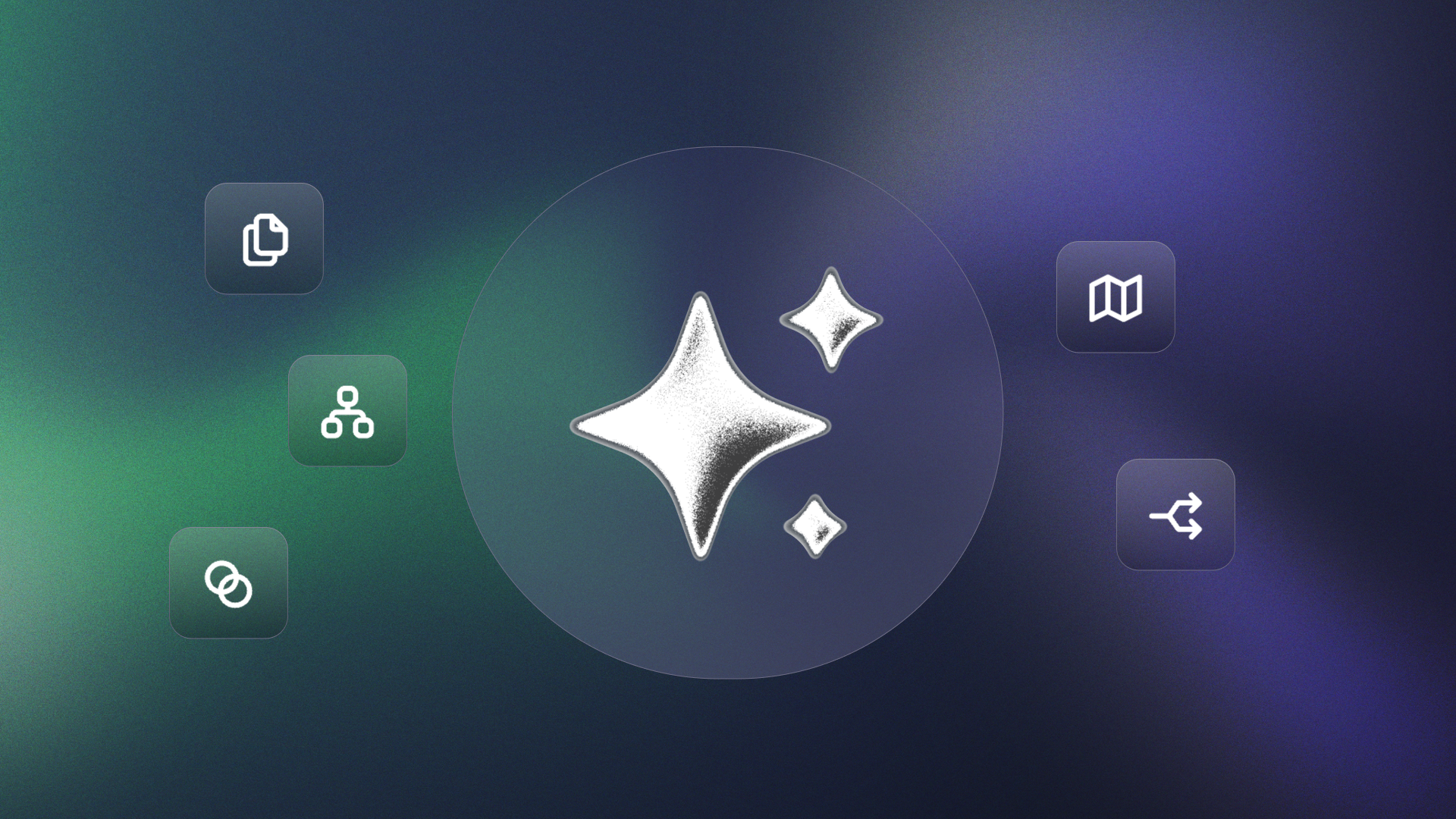 A stylized image showing the different Data Agents