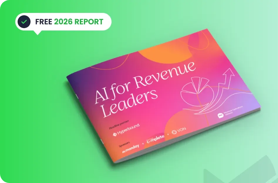AI for Revenue Leaders 2026 report cover